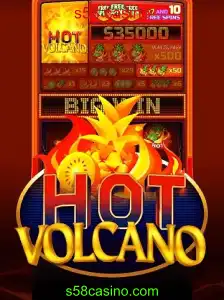Descubra o Jogo HotVolcano no s58 Casino